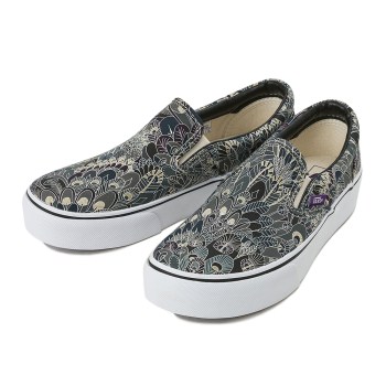 【VANS】 ヴァンズ SLIP ON THICK スリッポン シック V98THICKLIBERTY 15FA EBEN 5(23)