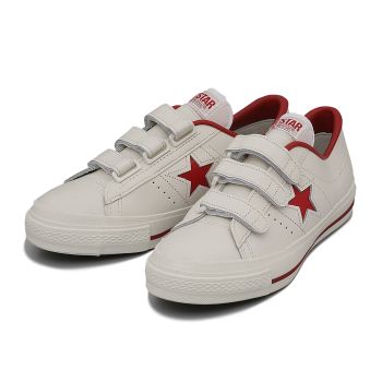 ≪日本製≫ 【CONVERSE】 コンバース ONE STAR J V-3 ワンスター J V-3 WHT/RED 10H(29)