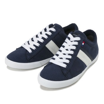 レディース 【HAWKINS】 ホーキンス カジュアルスニーカー POPPY HW50097 NAVY/WHITE 6(23)