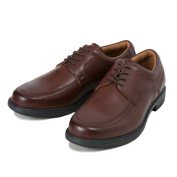 【HAWKINS】 ホーキンス 防水ビジネスシューズ AL IT U-TIP FLEX エアライト アイステック ユーチップ HB80080 DK.BROWN 8H(26.5)