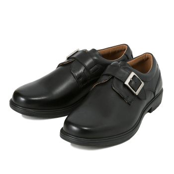 【HAWKINS】 ホーキンス 防水ビジネスシューズ AL IT MONK FLEX エアライト アイステック モンク フレックスHB80081 BLACK 10(28)