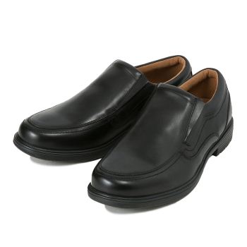 【HAWKINS】 ホーキンス 防水ビジネスシューズ AL IT SLIP-ON FLEX エアライト アイステック スリッポン フレックス HB80082 BLACK 9H(27.5)