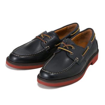 【STEFANO ROSSI】 ステファノロッシ DECK LIGHT デッキライト SR07028 NAVY 43(27.5)