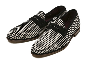 【BORGIOLI】 ボルジョーリ SUEDE LOAFER スエードローファー A0150860(US) SP15 LUXOR NERO 10(28)