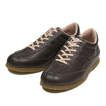 【HAWKINS】 ホーキンス レザースニーカー LACE UP レースアップ HL00103 DK.BROWN 9(27)