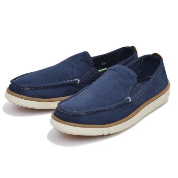 【Timberland】 ティンバーランド EK HANDCRAFTED SLIP-ON ハンドクラフテッド スリップオン 9521B 15SP ABC-MART限定 NAVY FABRIC 9(27)