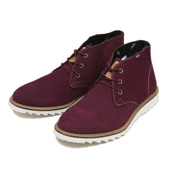 【VANS】 ヴァンズ カジュアルスニーカー DESERT POINT CHUKKA V3551S 15FA WINE 8H(26.5)