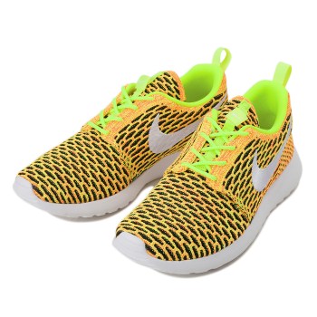 レディース 【NIKE】 ナイキ WMNS ROSHE ONE FLYKNIT ウィメンズ ローシワン フライニット 704927-702 16FA 702VOLT/WHITE 25