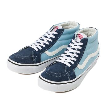 【VANS】 ヴァンズ SK8-MID スケートミッド V37CL 16SP NAVY/L.BLUE 10(28)