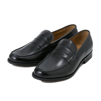 【G.C.MORELLI】 ジャンカルロ・モレリ ローファー 160427 ROUND LOAFER GM01264 BLACK 10(28)