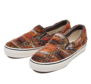 【VANS】 ヴァンズ SLIP ON スリッポン V98PRMV BZ 15FA BROWN 7(25)