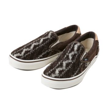 【VANS】 ヴァンズ SLIP ON スリッポン V98PRMV BRL 15FA BROWN 11(29)