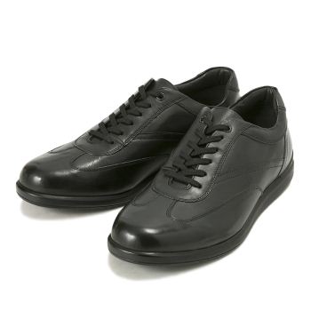 【HAWKINS】 ホーキンス ウォーキングシューズ TR LACE UP トラベラー レースアップ HL18231 NERO 45(28.5-29)