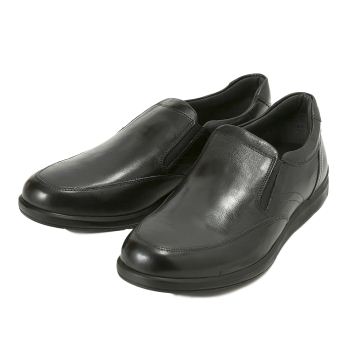 【HAWKINS】 ホーキンス ウォーキングシューズ TR SLIP-ON トラベラー スリッポン HL18234 NERO 41(26)