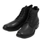 【STEFANO ROSSI】 ステファノロッシ レザーブーツ LACE UP BOOT レースアップブーツ SR03500 NERO 45(28.5-29)