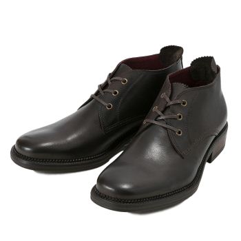 【STEFANO ROSSI】 ステファノロッシ レザーブーツ CHUKKA チャッカブーツ SR03502 T.MORO 45(28.5-29)
