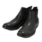 【STEFANO ROSSI】 ステファノロッシ レザーブーツ SIDE GORE BOOT サイドゴアブーツ SR03503 NERO 45(28.5-29)