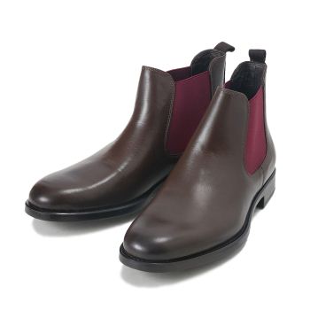 【G.C.MORELLI】 ジャンカルロ・モレリ サイドゴア SIDE GORE 170227 T.MORO/BURGUNDY 44(28)