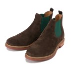 【G.C.MORELLI】 ジャンカルロモレリ SIDE GORE サイドゴアブーツ 171379 DK.BROWN 45(28.5-29)