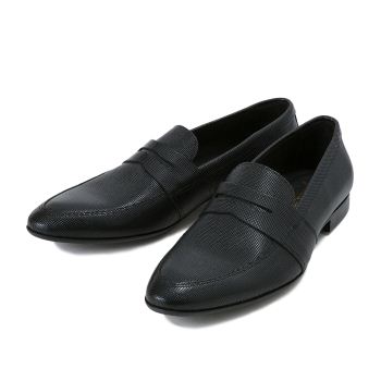 【G.C.MORELLI】 ジャンカルロモレリ ドレスシューズ LOAFER ローファー 160431 POINT NERO 43(27.5)