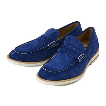 【HAWKINS】 ホーキンス ウォーキングシューズ TR LOAFER LT トラベラー ローファー ライト HL10093 S/BLUE 10(28)