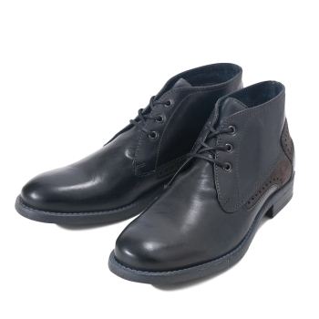 【STEFANO ROSSI】 ステファノロッシ チャッカ CHUKKA SR03241 NERO 45(28.5-29)