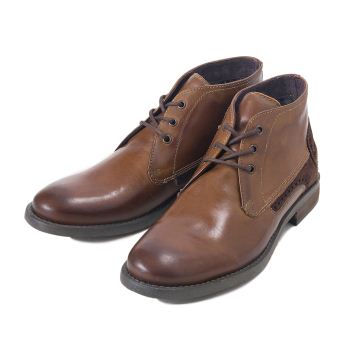 【STEFANO ROSSI】 ステファノロッシ チャッカ CHUKKA SR03241 COGNAC 44(28)