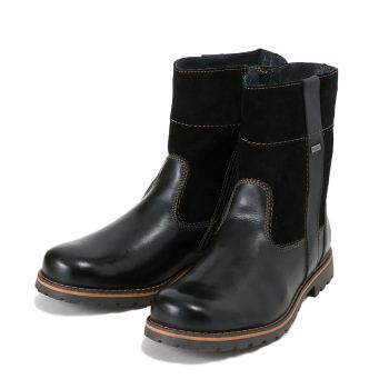 【HAWKINS】 ホーキンス ZIP UP BOOT ジップアップブーツ HL49015 NERO 45(28.5-29)