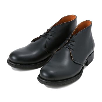 【STEFANO ROSSI】 ステファノロッシ チャッカ CHUKKA SR10008 BLACK 43(27.5)