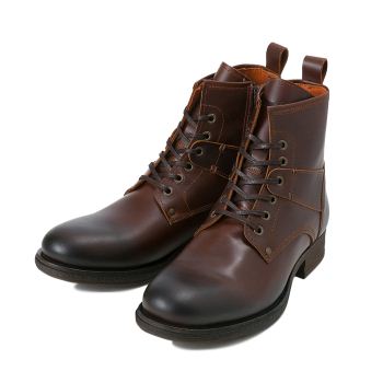 【STEFANO ROSSI】 ステファノロッシ レースアップブーツ LACE UP BOOT SR10009 DK.BROWN 45(28.5-29)