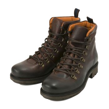 【STEFANO ROSSI】 ステファノロッシ レザーブーツ RING BOOT リングブーツ SR10014 DK.BROWN 45(28.5-29)