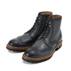 【ANTONIO MAURIZI】 アントニオ・マウリッツィ RUG W-TIP BOOT ウイングチップブーツ ASFALTO 43(27.5)