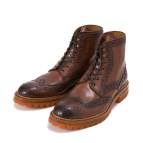 【ANTONIO MAURIZI】 アントニオ・マウリッツィ RUG W-TIP BOOT ウイングチップブーツ BROWN 43(27.5)