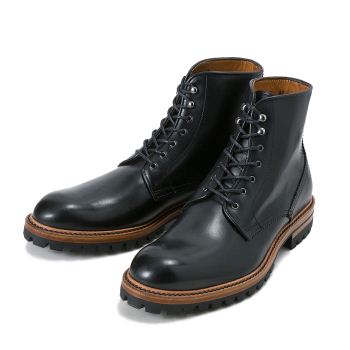 【ANTONIO MAURIZI】 アントニオ・マウリッツィ RUG PLAIN BOOT プレーンブーツ NERO 43(27.5)