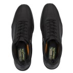 【HAWKINS】 ホーキンス 防水ウォーキングシューズ TR IT4 REGINA HL80053 ALL BLACK 9H(27.5)