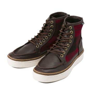 【VANS】 ヴァンズ ブーツスニーカー LAST RIDE V3135BF 15FA DK.BROWN/RED 11(29)