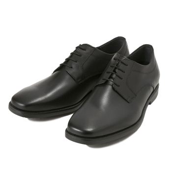 【HAWKINS】 ホーキンス 防水ビジネスシューズ AL IT5 PLAIN4 エアライト アイステック プレーン4 HB80096 SL/BLACK 8(26)