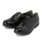 レディース 【NUOVO】 ヌオーヴォ キレらくトラッド PLAIN OXFORD 3 プレーンオックスフォード NC30130 E/BLACK M(23.5-)