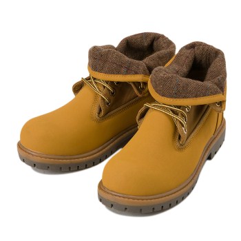 レディース 【NUOVO】 ヌオーヴォ アウトドアブーツ ROLL-T TYPE 3.5 NC70126 N/WHEAT CHK XL(24.5-25cm)
