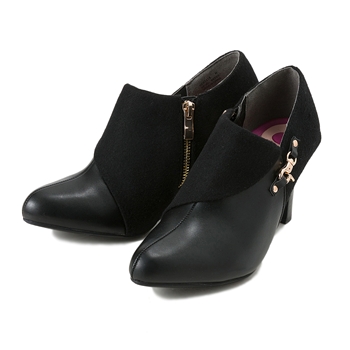 レディース 【NUOVO】 ヌオーヴォ FT COLLER 8 ブーティー NE80118 BLACK XL(24.5-25)