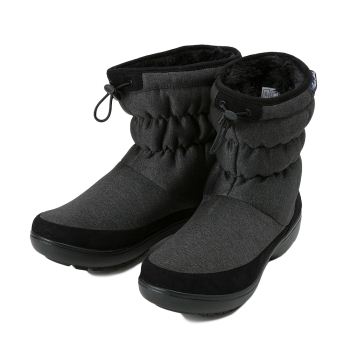 レディース 【HAWKINS】 ホーキンス スノーブーツ BERTA 4 HW90086 DK.GRAY XL(24.5-25)