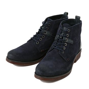 【STEFANO ROSSI】 ステファノロッシ レザーブーツ BOOT SR07101 S/NAVY 43(27.5)