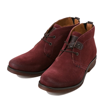 【STEFANO ROSSI】 ステファノロッシ レザーブーツ CHUKKA チャッカ SR07100 BURGUNDY 45(28.5-29)
