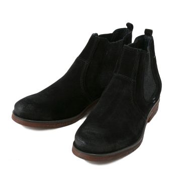 【STEFANO ROSSI】 ステファノロッシ SIDE GORE サイドゴアブーツ SR07102 S/BLACK 45(28.5-29)