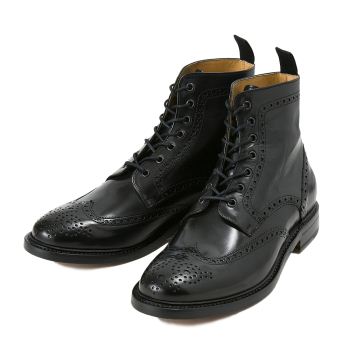 【HAWKINS】 ホーキンス ドレスシューズ COUNTRY BOOTS カントリーブーツ 361 NEGRO 9(28)