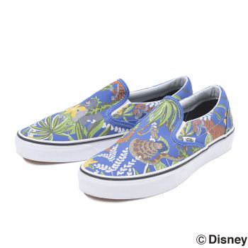 【VANS】 ヴァンズ CLASSIC SLIP-ON クラシックスリッポン VN0003DVHSU 15HO (DSY)J.BOOK/BLU 8H(26.5)