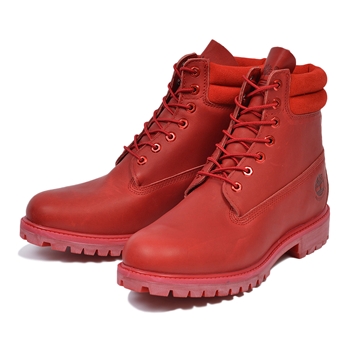 6インチキャンペーン【Timberland】 ティンバーランド 6 IN DOUBLE COLLAR BOOT 6インチ ダブルカラー ブーツ A14LE 15FA ABC-MART限定 RED OUT 10(28)