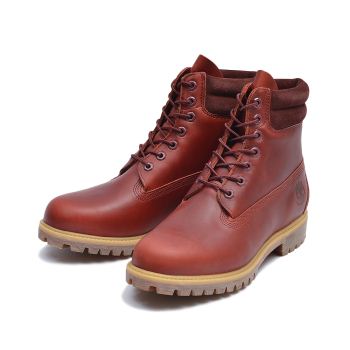 6インチキャンペーン【Timberland】 ティンバーランド 6 IN DOUBLE COLLAR BOOT 6インチ ダブルカラー ブーツ A151T 15FA ABC-MART限定 BURGUNDY 11(29)