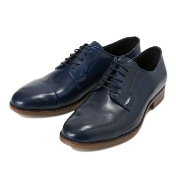 【POLSA】 ポルサ ドレスシューズ S-TIP ストレートチップ 511210 NAVY 44(28)