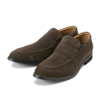 【a.v.v HOMME】 ビジネスカジュアルシューズ MENS PENNY LOAFERS SHOES ペニー ローファー シューズ AV-8054 15FA ダークブラウン 27.5